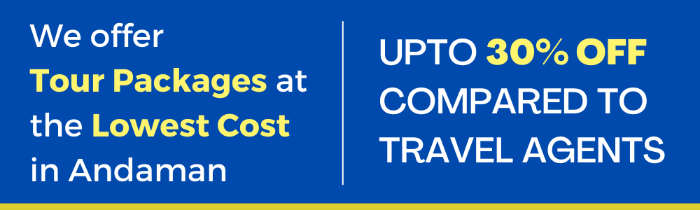 30% discount offer on all Andaman Tour package bookings in andaman